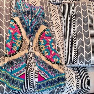 Flying Tomato Pattern Tassel Pants Anthropologie S